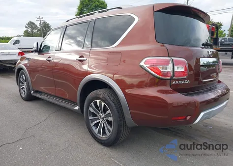 2018 Nissan Armada Sl z USA, uszkodzony, nr VIN JN8AY2ND0J9052718